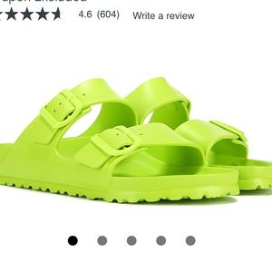 plastic birkenstocks